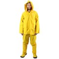 The Brush Man Economy 3-Piece Rainsuit, Pvc Exterior, Poly Interior, Size Xx-Large, 10PK RAIN-SUIT-XXL